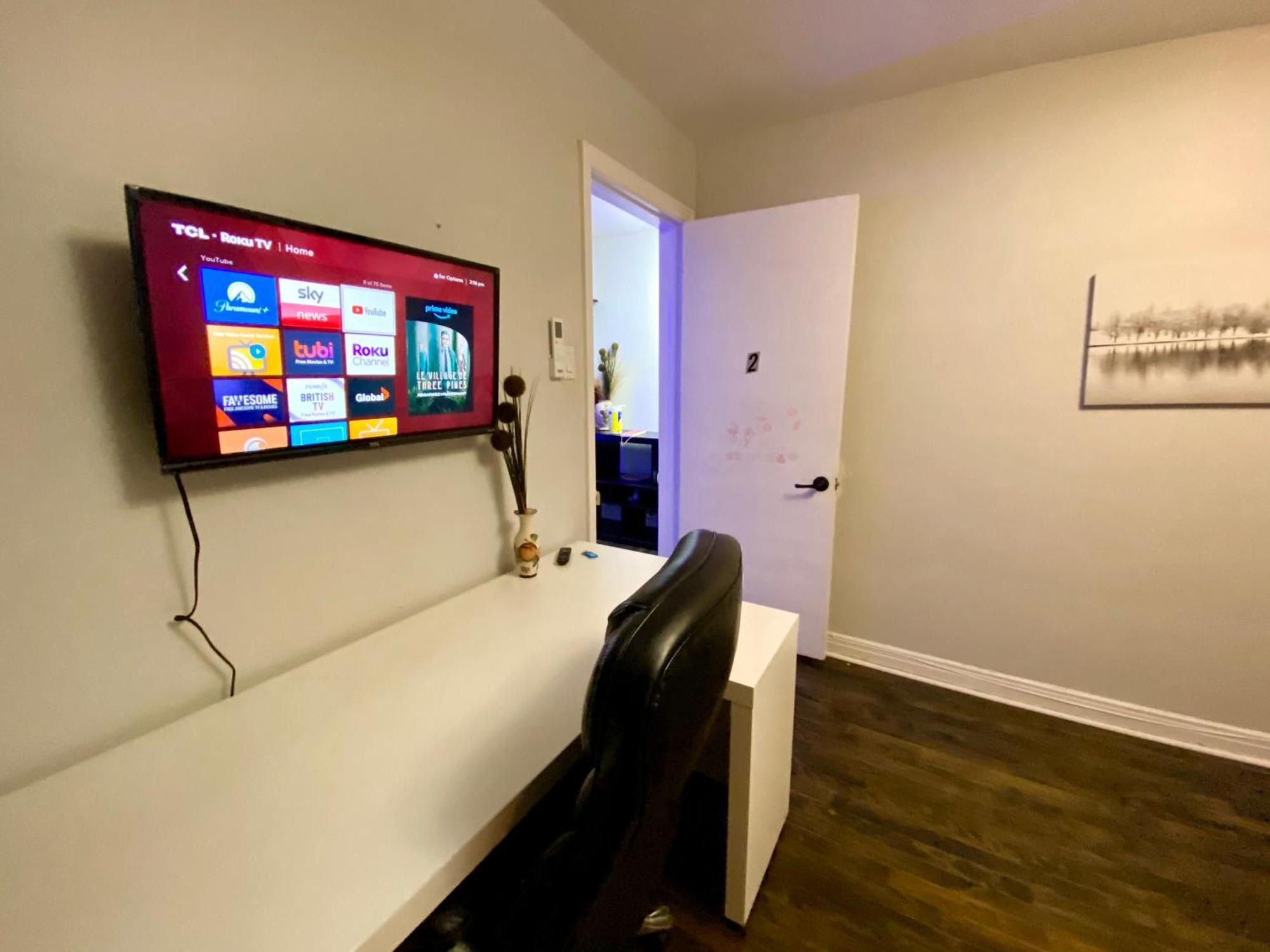 Montreal Homes - Affordable Rooms, Smart Tv, Shared Kitchen 外观 照片